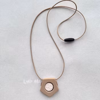 AMNINGSHALSBAND Silimama - GEO - cappuccino