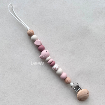 NAPPHÅLLARE - Little Bird -  light old pink