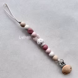 NAPPHÅLLARE - Little Bunny - Old Pink