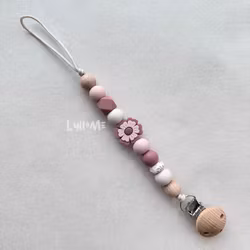 NIPPER HOLDER - Happy Flower - Rouge