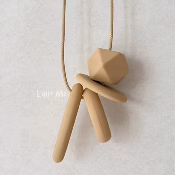 AMNINGSHALSBAND Silimama - Shapes -Picollo Latte