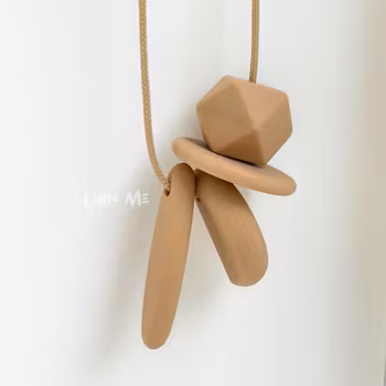 AMNINGSHALSBAND Silimama - Shapes -Picollo Latte