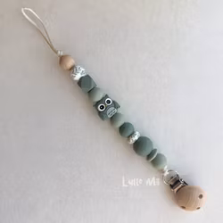 NAPPHÅLLARE - OWL  OLD GREEN