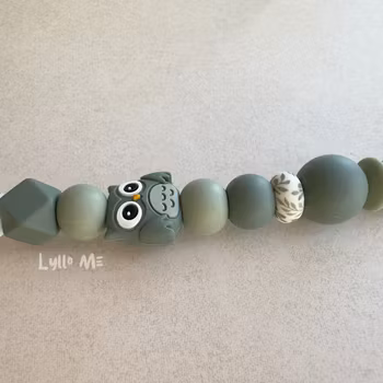 NAPPHÅLLARE - OWL  OLD GREEN