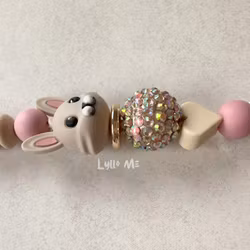 BADGEHÅLLARE  sjuksköterska med bling  rose