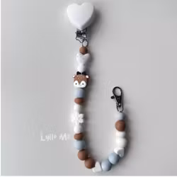 BADGE HOLDER WITH CLIPS-REN