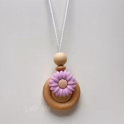 AMNINGSHALSBAND-DAISY-LILAC