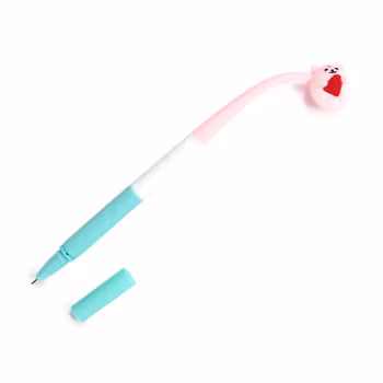 FURRY FRIENDS-Cute Animal Pencil with Narrow Top - PINK 1 PC