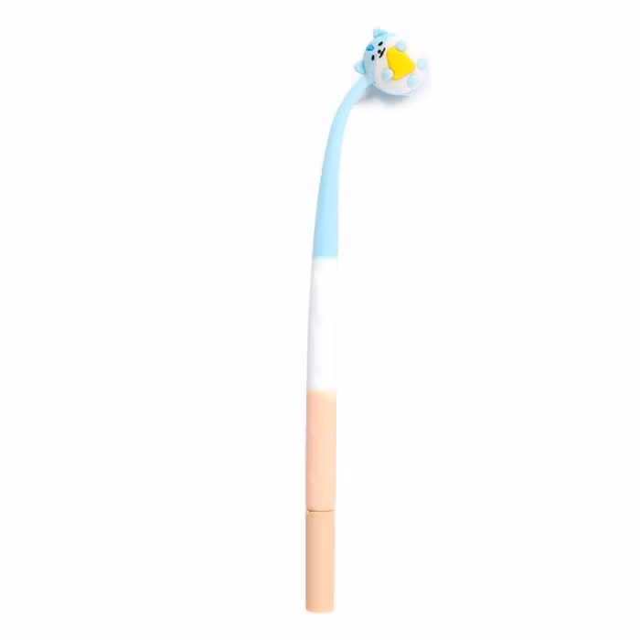 FURRY FRIENDS- Cute Animal Pencil with Narrow Top BLUE 1 PC