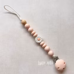 PACIFIER HOLDER - DAISY - ASTILBE