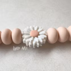 PACIFIER HOLDER - DAISY - ASTILBE