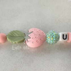 ID-KORT/ NYCKEL HÅLLARE med text Undersköterska med bling DAISY
