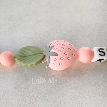 ID-KORT/ NYCKEL HÅLLARE med text Sjuksköterska med  DAISY CLIPS