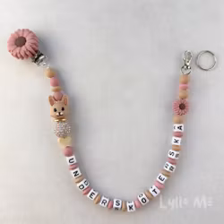 ID CARD/ KEY HOLDER with text Nurse with bling DAISY ROSE