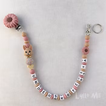 ID-KORT/ NYCKEL HÅLLARE med text Undersköterska med bling DAISY ROSE