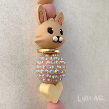ID-KORT/ NYCKEL HÅLLARE med text Undersköterska med bling DAISY ROSE