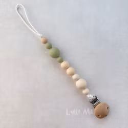 PACIFIER HOLDER - BUBBLE -GREEN