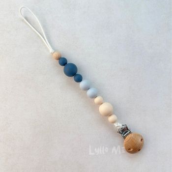 NAPPHÅLLARE - BUBBLE - FLENNEL BLUE-ICY BLUE- IVORY