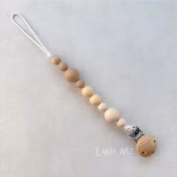 PACIFIER HOLDER - BUBBLE - BEIGE