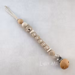 PACIFIER -Little Bear- BEIGE / TAUPE
