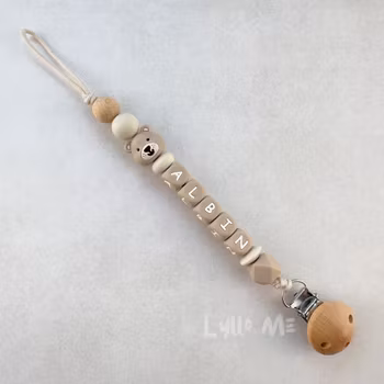 NAPPHÅLLARE -Lilla Björn- BEIGE  / TAUPE