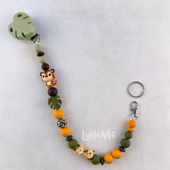 BADGEHÅLLARE DJUNGLE TIGER