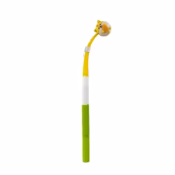 FURRY FRIENDS-Söta Djur Penna med Smal Topp -  GUL  1 ST