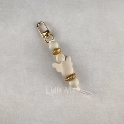 NYCKELRING Guardian Angel guld 2