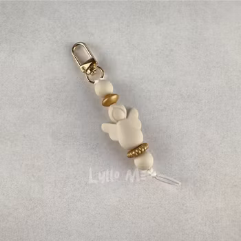 NYCKELRING Guardian Angel guld 2