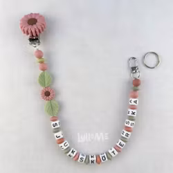 BADGE HOLDER nurse with bling rose