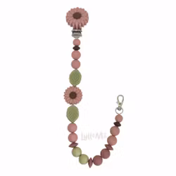 BADGE HOLDER DAISY ROSE PINK