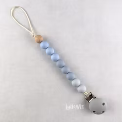 NAPPHÅLLARE med Silikon clips - Pastel -PASTEL BLUE-WATERDAMP-ICY BLUE