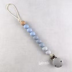 NIPPER HOLDER with Silicone clips - Pastel -PASTEL BLUE-WATERDAMP-ICY BLUE