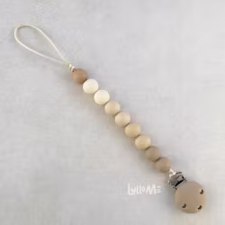 NAPPHÅLLARE med Silikon clips - Pastel - BEIGE-OLD LACE- IVORY-COCONUT