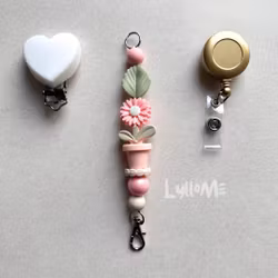 ID- KORT HÅLLARE MED JOJO DAISY SOFT PINK  STARTPAKET
