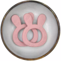 BITFIGUR I SILIKON - BUNNY  MED STRUKTUR - ROUGE