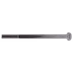 M8x160 Sexkantskruv Delgängad 8.8 FZB 50st