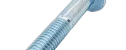 M8x45 Flänsskruv SLÄT 8.8 FZB 200st