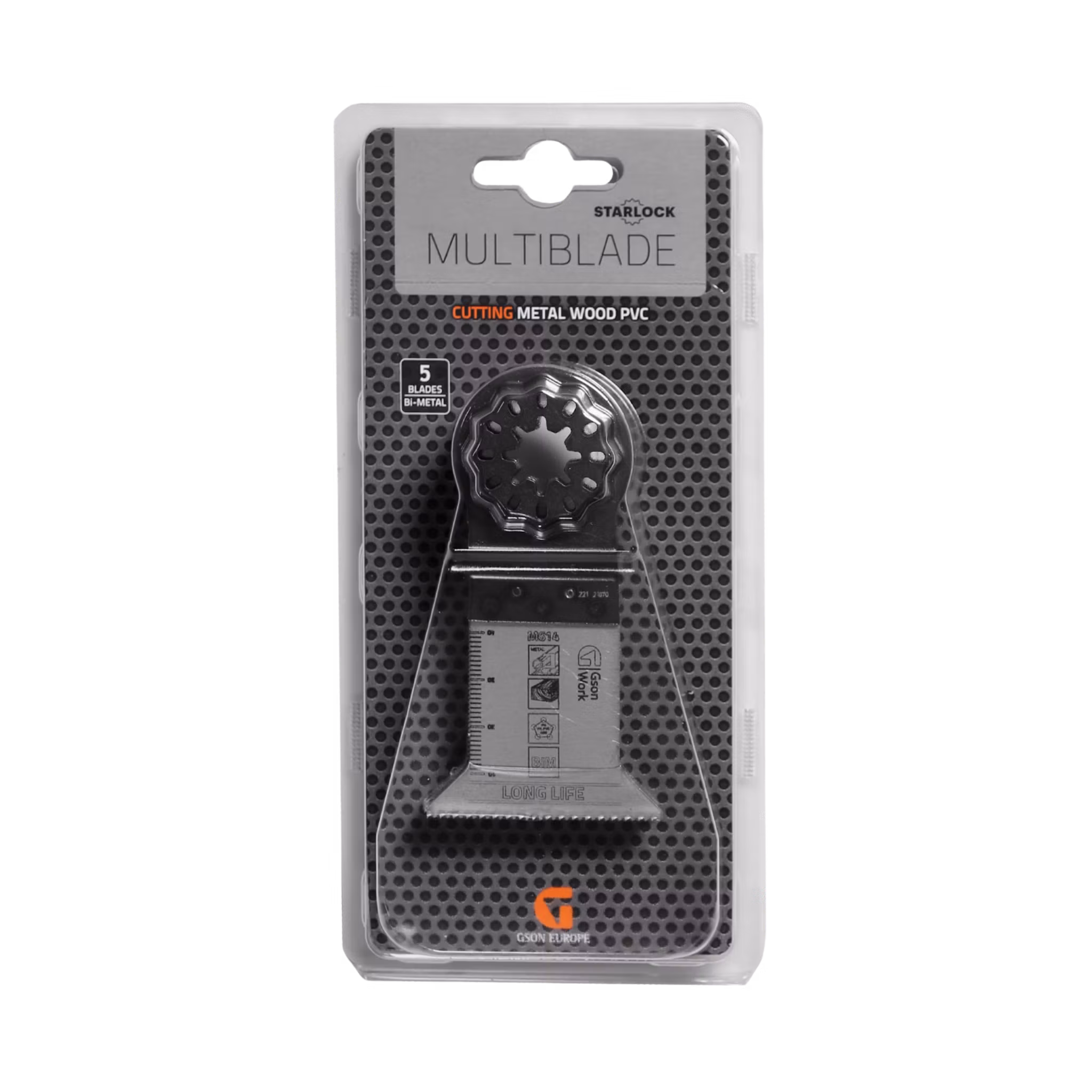 Multiblade Starlock Bi-Metal 50 x 42 mm 5 st