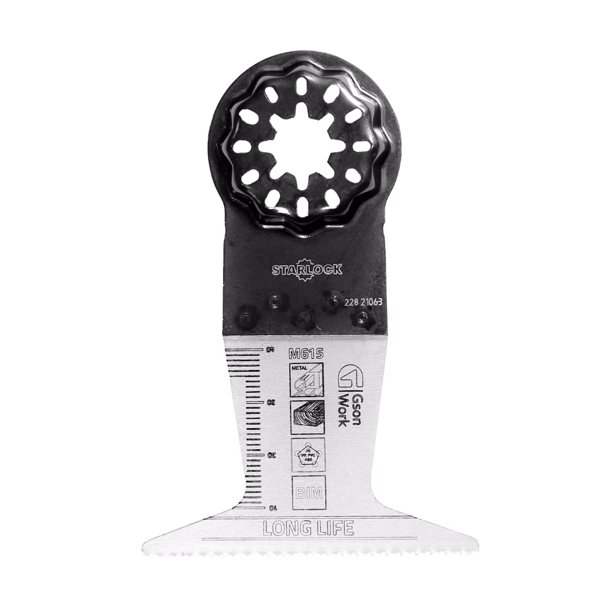 Multiblade Starlock Bi-Metal 65 x 42 mm 5 st