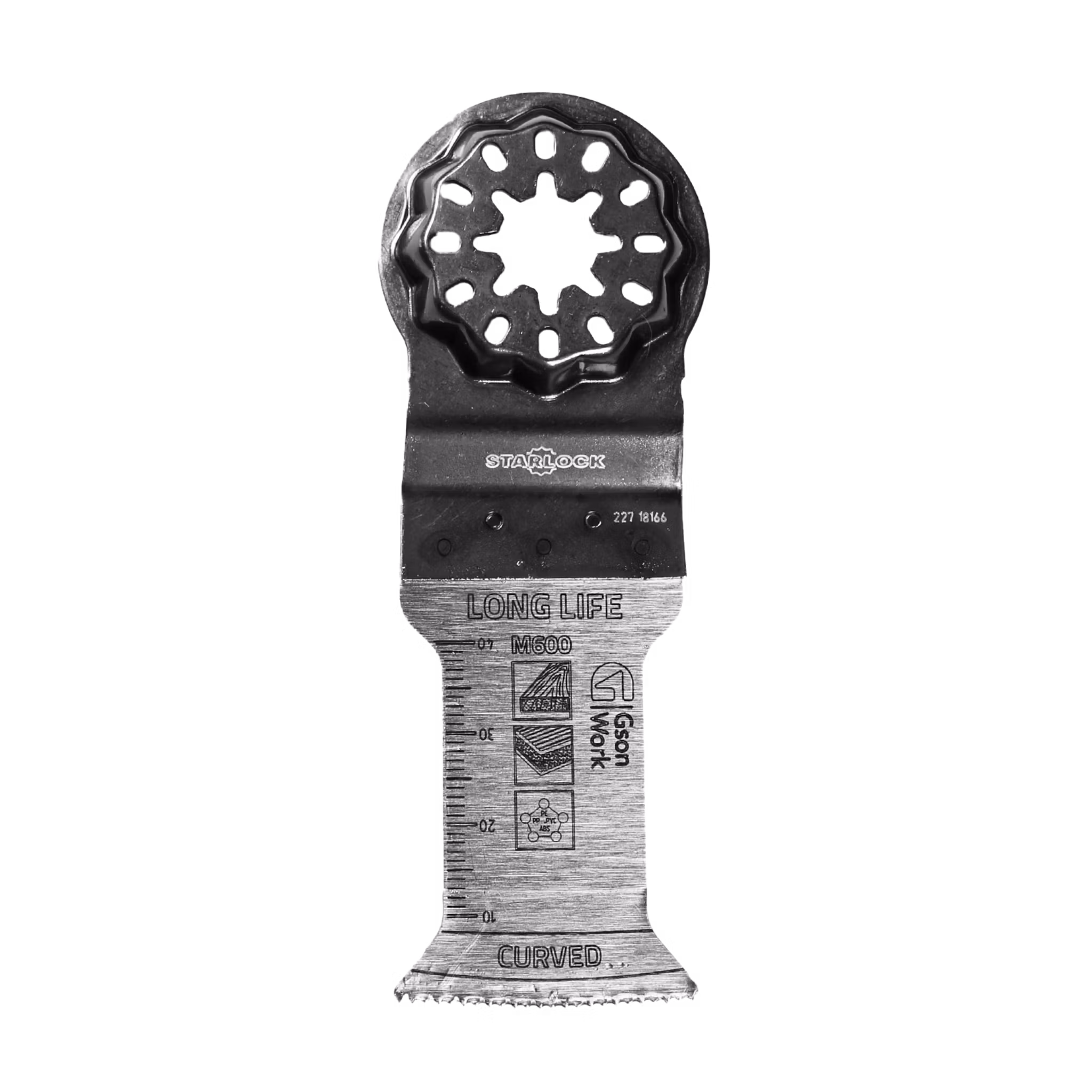 Multiblade Starlock Curved Wood 35 x 47 mm 5 st