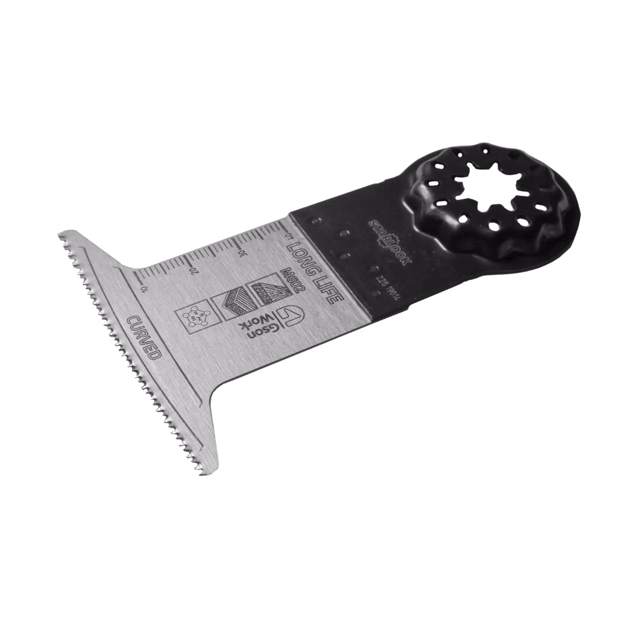 Multiblade Starlock Curved Wood 65 x 42 mm 5 st