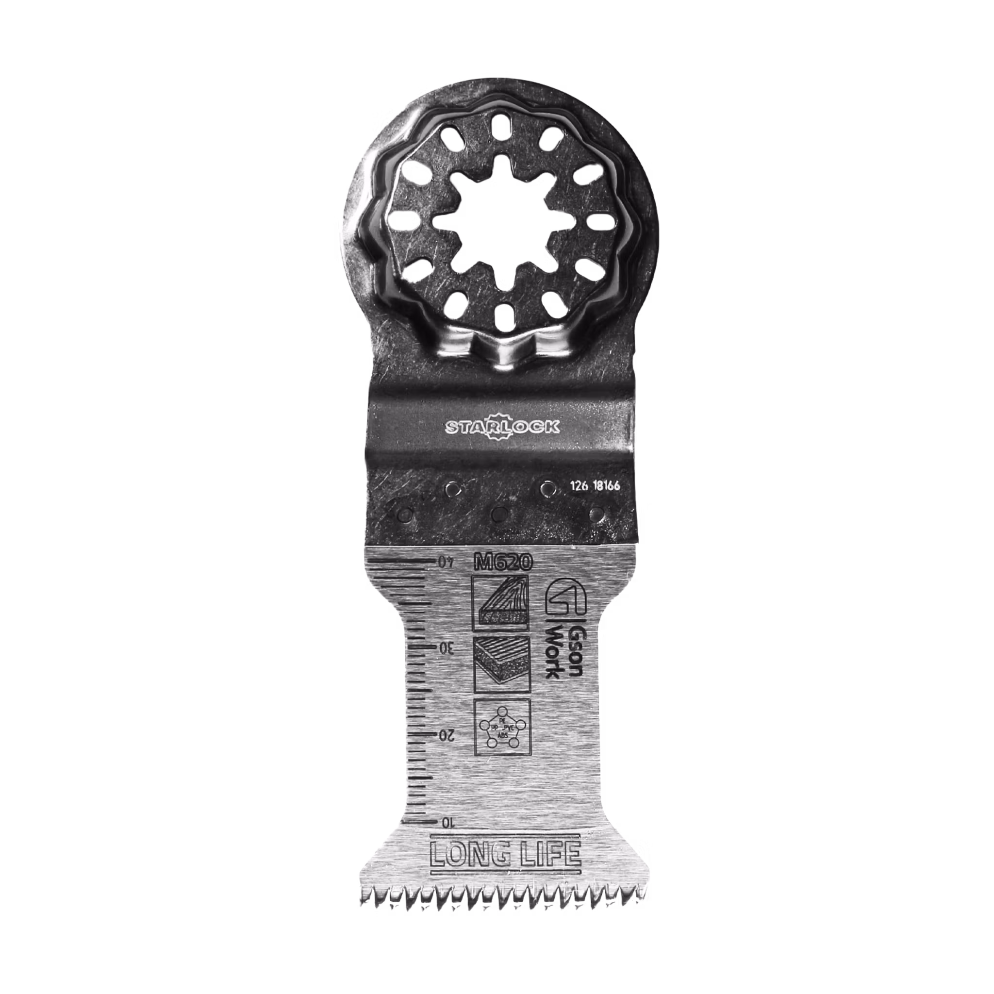 Multiblade Starlock Wood Japanese 35 x 42 mm 5 st
