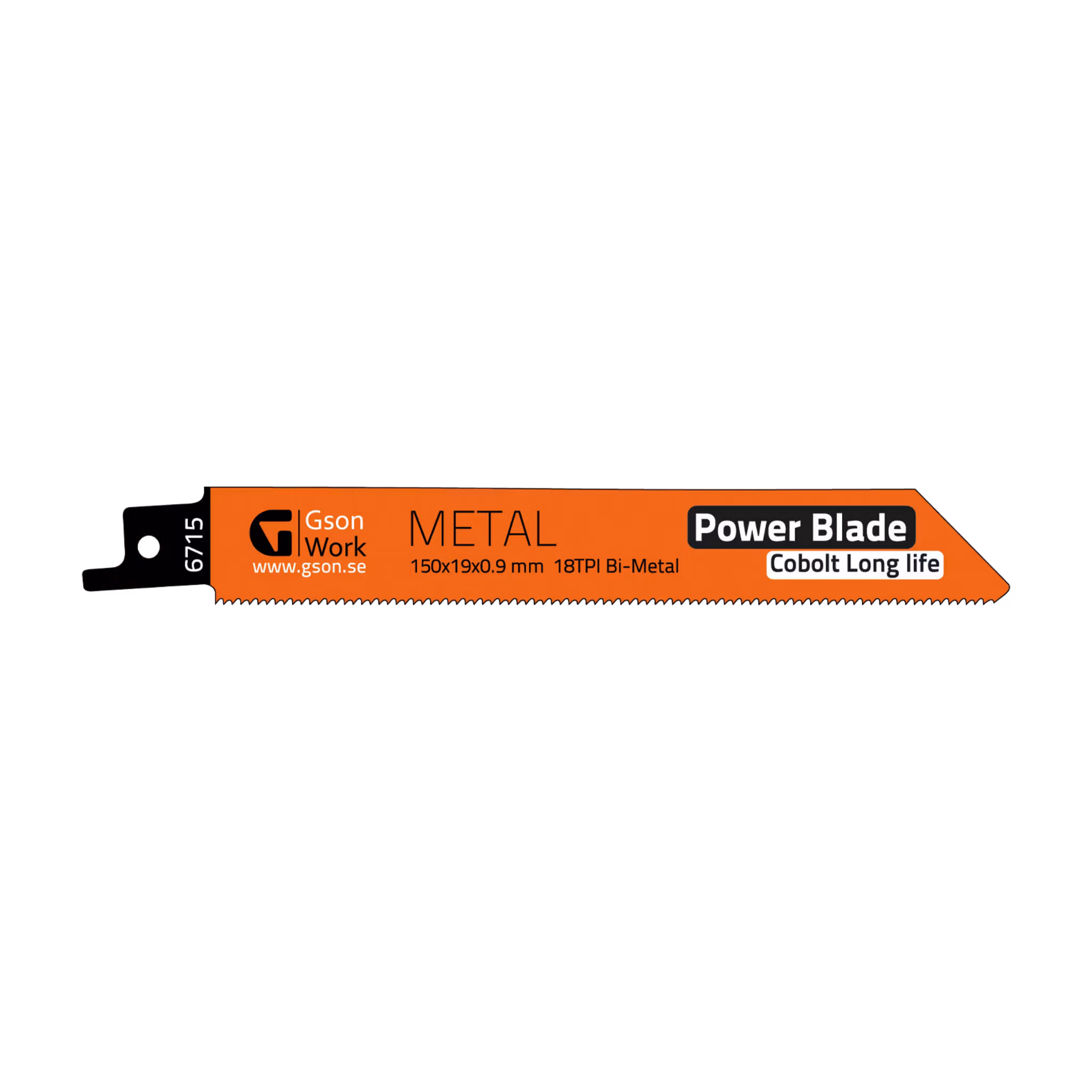Tigerblade Metal 18, 10 st