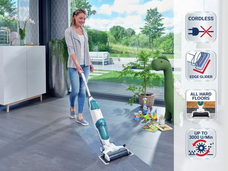 Handdammsugare - Sladdlös Dammsugare med Moppfunktion Regulus AquaPowerVac PRO