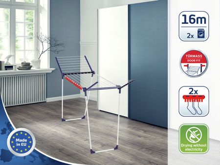 Torkställning Pegasus 160 Solid Slim - Fri frakt