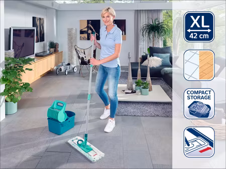 Set Press Profi Compact Set - Golvmopp med Hink