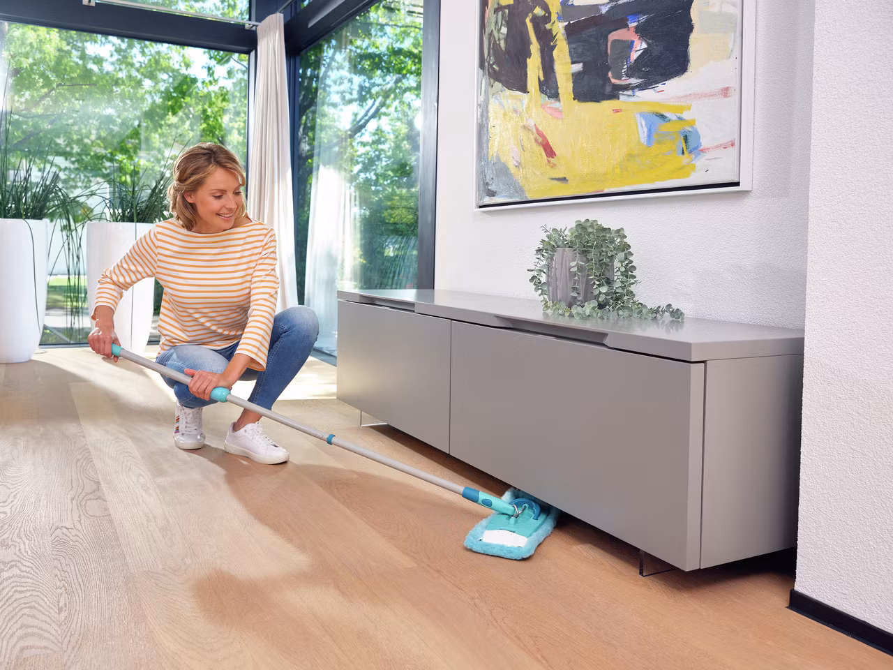 Leifheit Moppöverdrag CLEAN TWIST M Ergo Static
