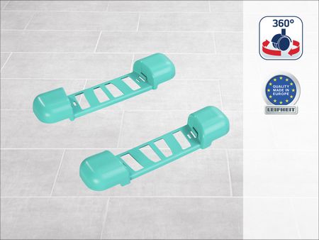 CLEAN TWIST Ergo Rolling Cart - Hjul för Smidig Rengöring