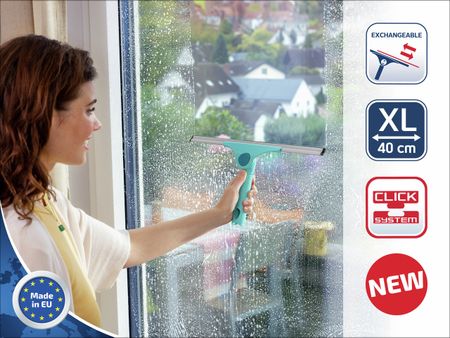Fönsterskrapa 2 i 1 XL Pro Reach - Click System